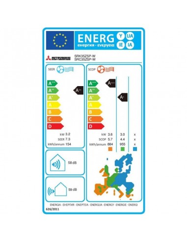 Mitsubishi Heavy SRK/SRC-35 ZSP-W...