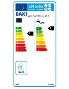 Baxi Luna Platinum + 33GA 33Kw 2