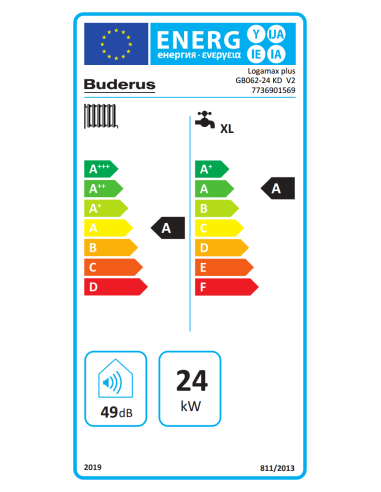 Buderus Logamax Plus GB062-24KD H V2...