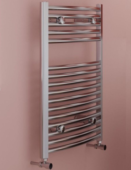 TermoLux 1750x500 (466kcal/h) Πετσετοκρεμάστρα Χρωμέ Κυρτή TermoLine
