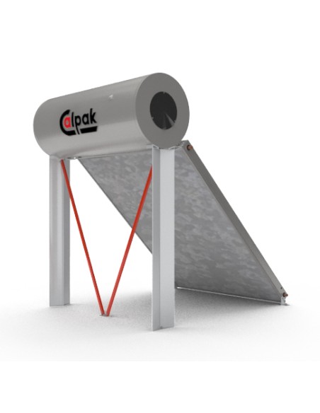 Calpak Mark 5 160Lt / 2.1m² Διπλής Ενέργειας Με Επιλεκτικό Συλλέκτη Με ΔΩΡΟ Κάλυμμα Συλλέκτη