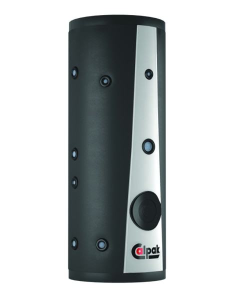 Calpak Boiler Λεβητοστασίου CLK2-300 300lt με δύο Εναλλάκτες