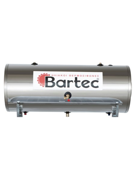 Bartec Boiler Ηλιακού 120Lt Glass Διπλής Ενέργειας