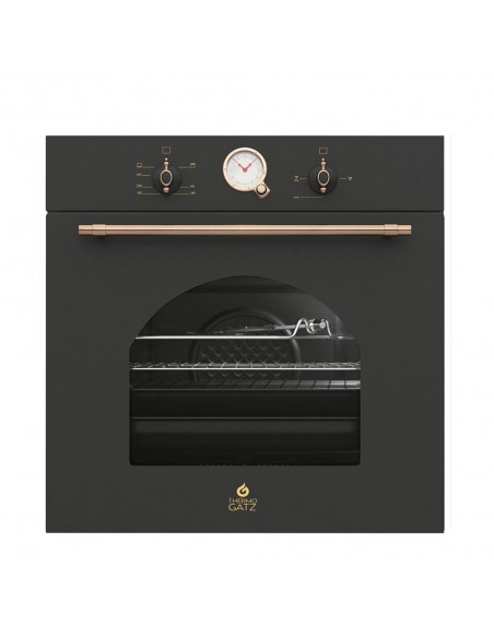 Thermogatz  TGS 5511 BL Rustic Multigas Φούρνος Αερίου Άνω Πάγκου Χωρίς Εστίες 54Lt 04.405.123