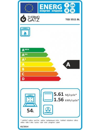 Thermogatz  TGS 5511 BL Rustic Multigas Φούρνος...
