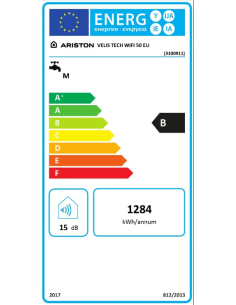 Ariston Θερμοσίφωνας Velis Tech WIFI 50 50Lt 1.5kW... 2