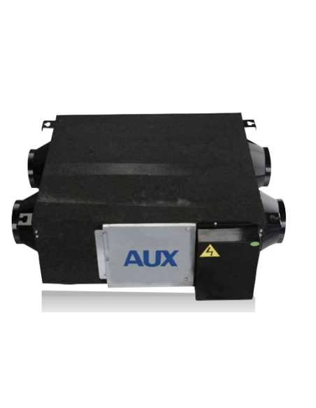 AUX AHRV-200/4 Εναλλάκτης Αέρα Μονοφασικός 200m3/h
