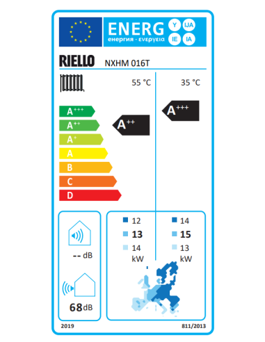Riello NXHM016T Αντλία Θερμότητας Monoblock...